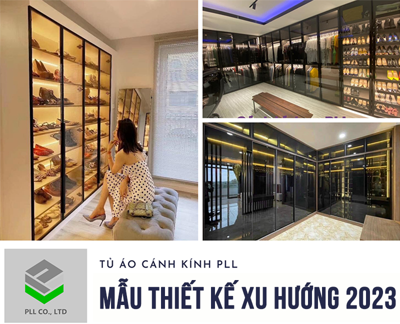 Tủ quần áo cánh kính lùa