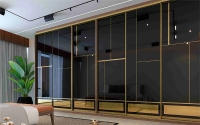 Thiết kế cánh kính tủ áo đẹp, tuyệt tác của sự tinh tế
