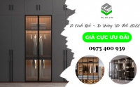 Đơn vị thi công tủ áo cánh kính Đồng Nai trọn gói mới nhất 2022